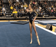 michigan women's gymnastics snap GIF by Michigan Athletics