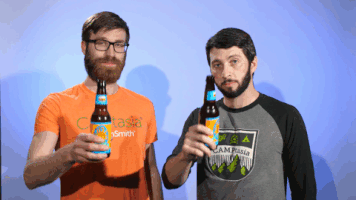 oh yeah drinking GIF