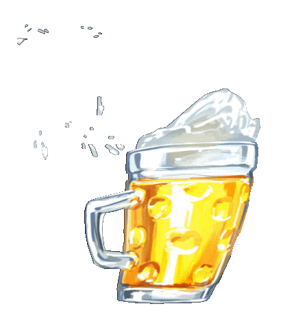 Bier Drinking Sticker