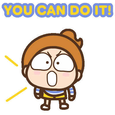 加油 Lets Go Sticker