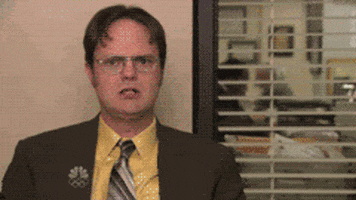 frustrated the office GIF