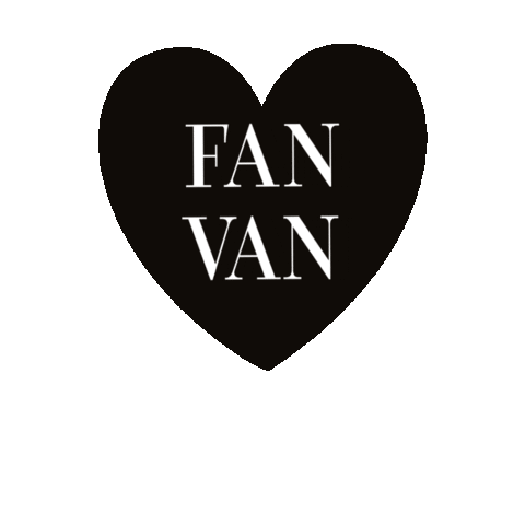 Fan Van Sticker by Leen Bakker