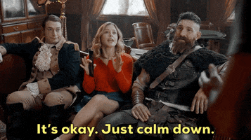 Calm Down Chill Out GIF by CBS