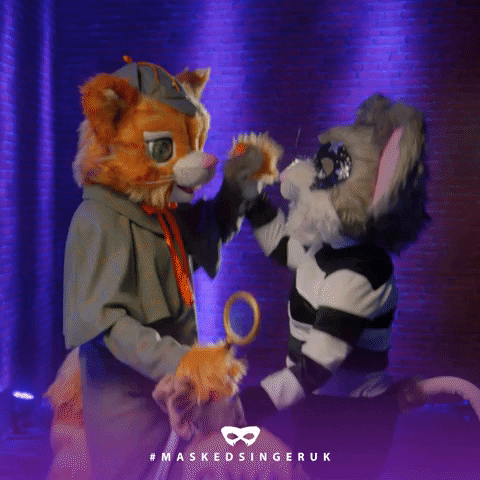 Cat And Mouse Singing GIF by The Masked Singer UK & The Masked Dancer UK
