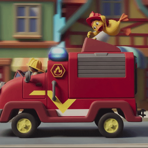 Driving On The Way GIF by PLAYMOBIL