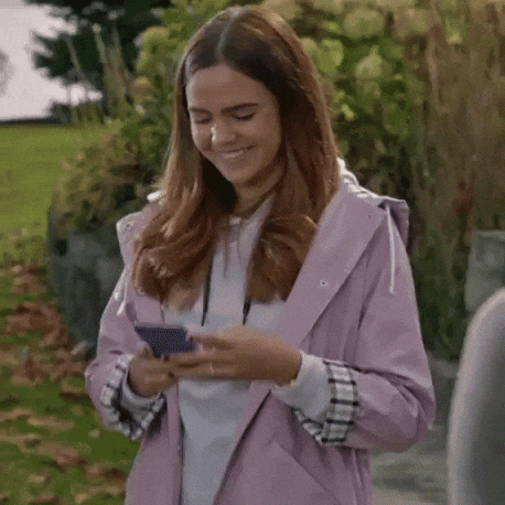 Flattered GIF