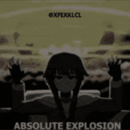 Explosion Anime Girl GIF