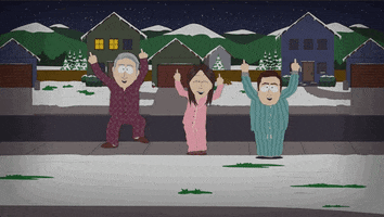 Pajamas Middle Finger GIF by South Park