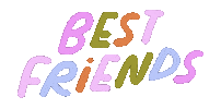Happy Best Friends Sticker