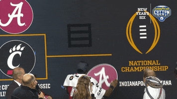 Alabama Football Sec GIF by Goodyear Cotton Bowl Classic