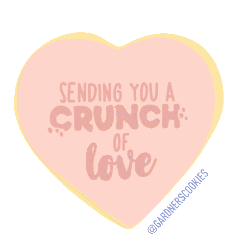 Biscuit Love Sticker by Gardners Cookies