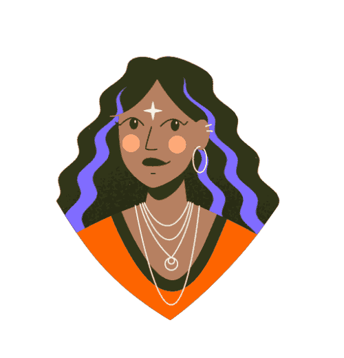 Halloween Hair Sticker