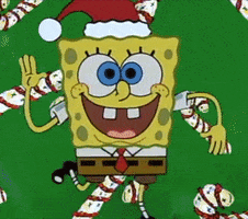 christmas who GIF by SpongeBob SquarePants