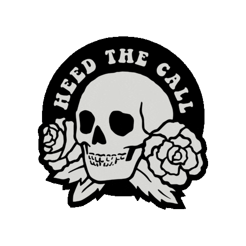 Grateful Dead Skulls Sticker by Howler Brothers