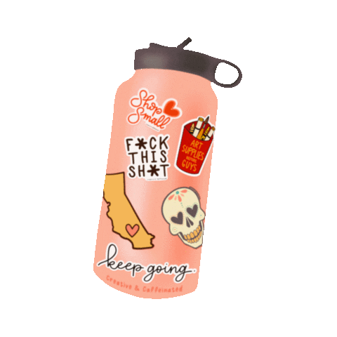 Stay Hydrated Water Bottle Sticker