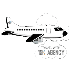 Flying Sticker by 16K Agency