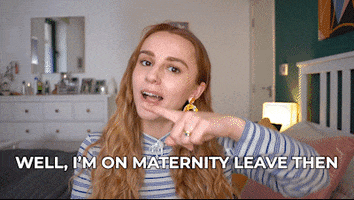 Maternity Leave No GIF by HannahWitton