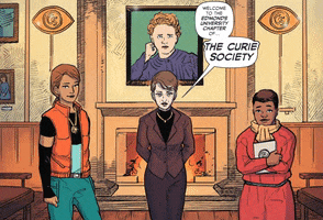 eepuniverse graphic novel marie curie the curie society curie society GIF