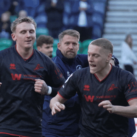 Celebration Griddy GIF by MillwallFC