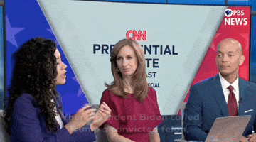 Donald Trump Debate GIF by PBS News
