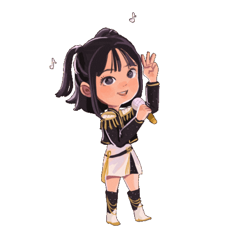 Singer Sticker by Rafhi Dominic