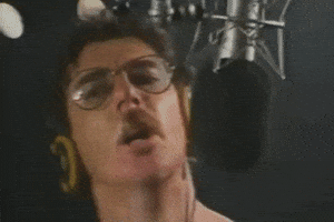 Charly Garcia Singing GIF