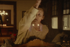 Hiding Blinds GIF by Halloween