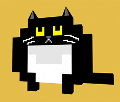 cat pixel GIF by hoppip