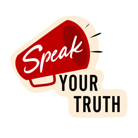 Speak Your Truth Sticker by Luvvie Ajayi Jones