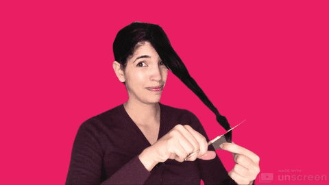 Self-haircut GIFs - Get the best GIF on GIPHY