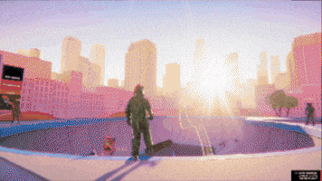 Skateboarding GIF