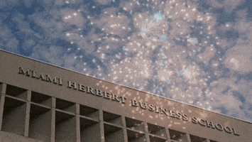 4Thofjuly GIF by Miami Herbert Business School at the University of Miami