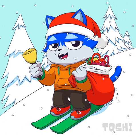 Happy Merry Christmas GIF by Toshithecat