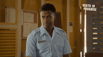 Eyeroll Wasnt Me GIF by Death In Paradise