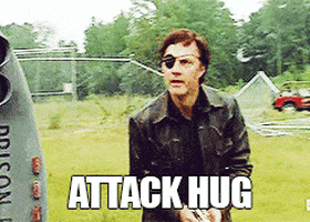 attack hug love you all GIF