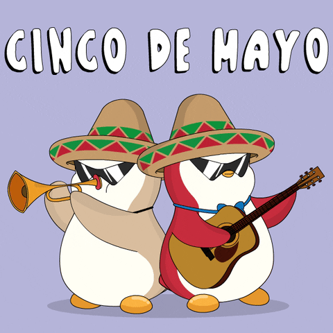May 5Th Cinco De Mayo GIF by Pudgy Penguins