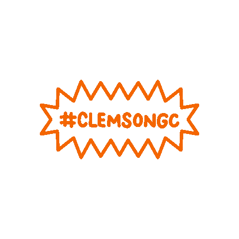 Clemson Graphic Communications Sticker