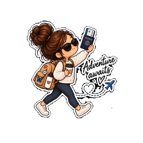 Lets Go Coffee Sticker