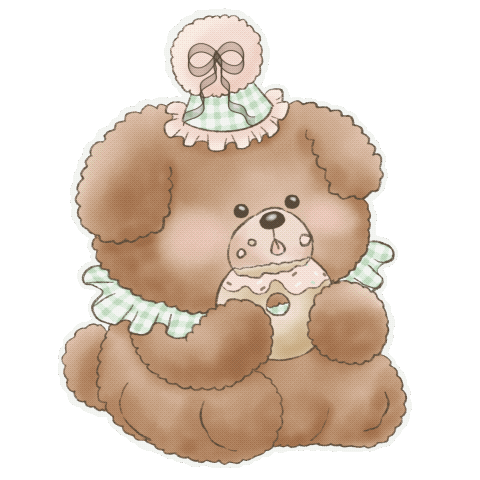 ドナツ Sticker by fuwakuma.yuco