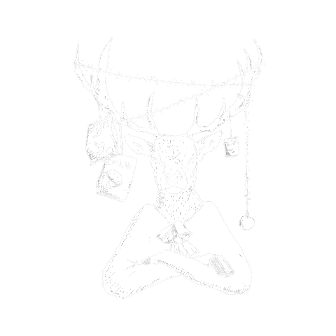 Deer Reindeer Sticker