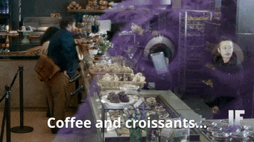 Croissant Coffee Shop GIF by IF Movie