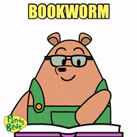 bookworm animated gif