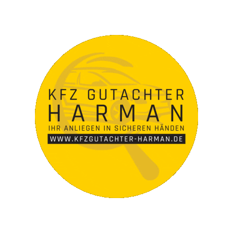KfzGutachterHarman Sticker