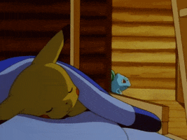 Pokemon Ugh I Should Get To Sleep Too GIF