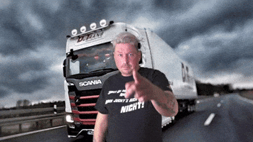 German Truck Driver GIF