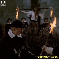 Scared Peter Cushing GIF by Arrow Video