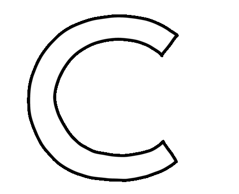 Letter C Sticker by Daniela Nachtigall for iOS & Android | GIPHY
