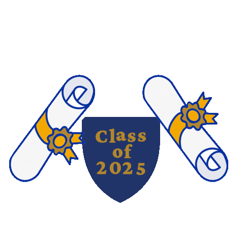 Class Of 2025 Sticker by Emory University