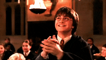 harry potter gif following GIF