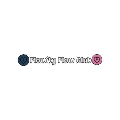Flowity Flow Club Sticker by Yoga Shanna